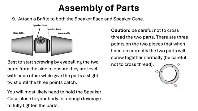 Assembly step 9