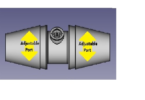 farmap enclosure showing adjustable front port